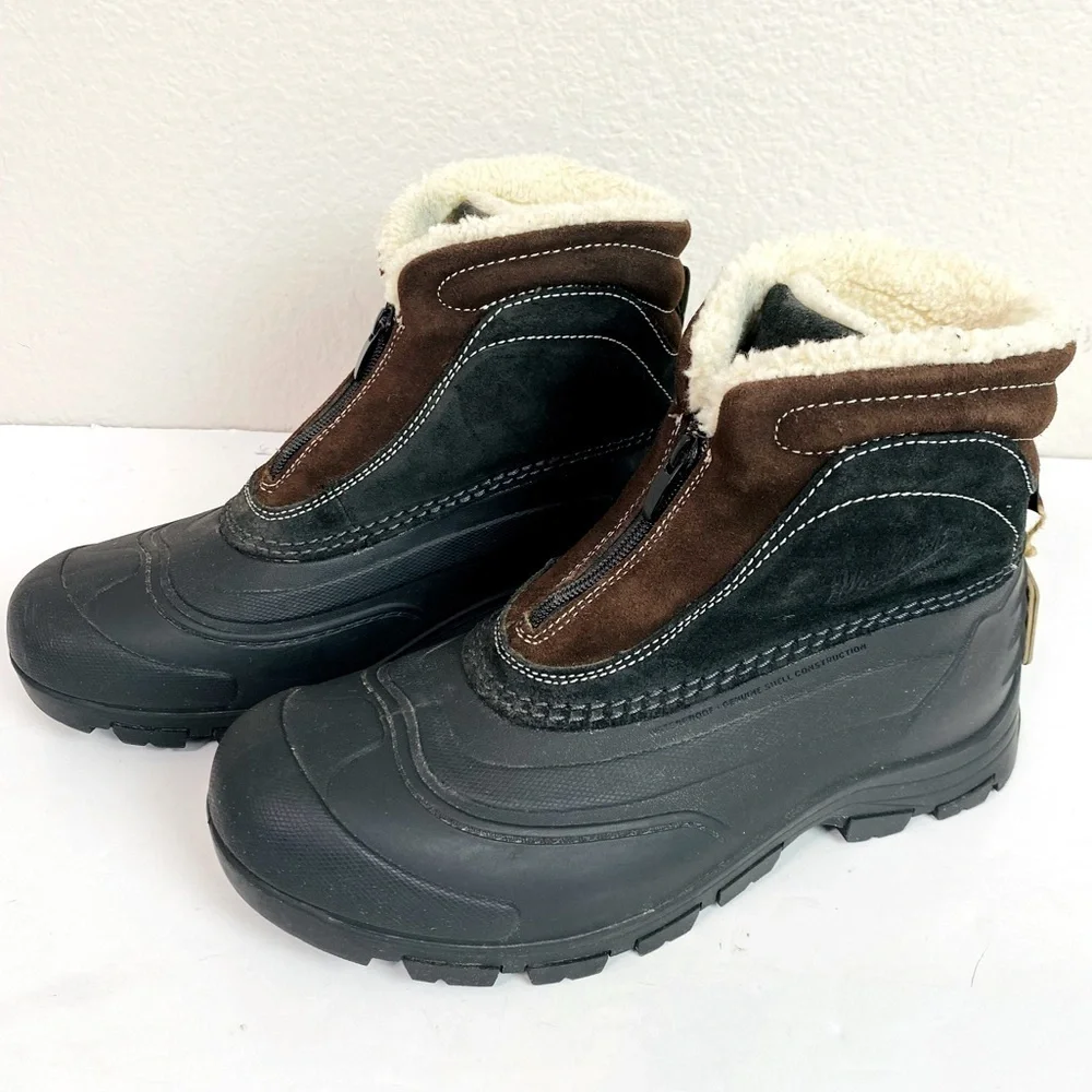 Woolrich Buckwa Suede Waterproof Snow Boots Size 11